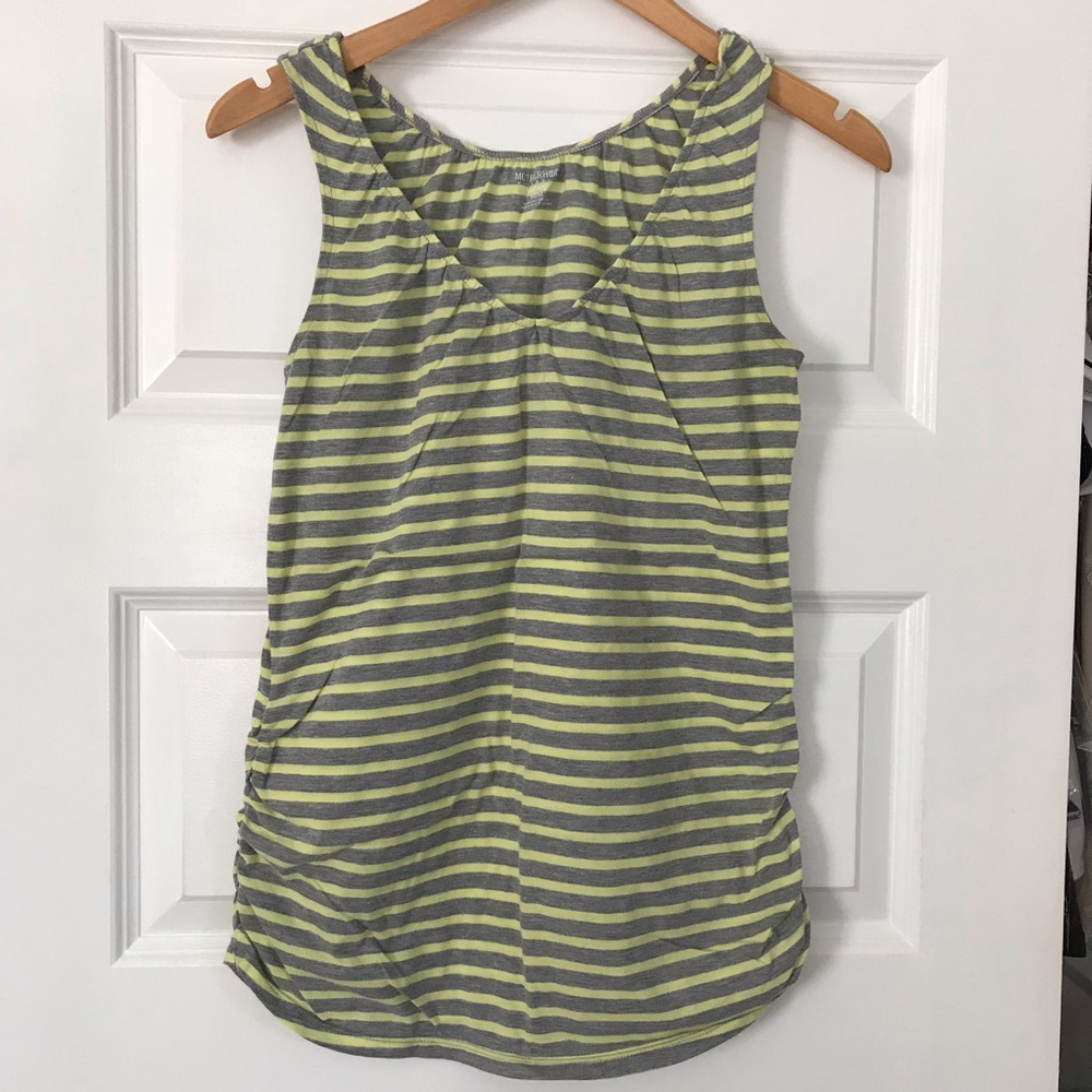 Maternity nursing tank